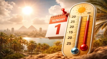 طقس الأحد.. ارتفاع 3 درجات حرارة وتحذيرات من رياح تضرب المحافظات المصرية